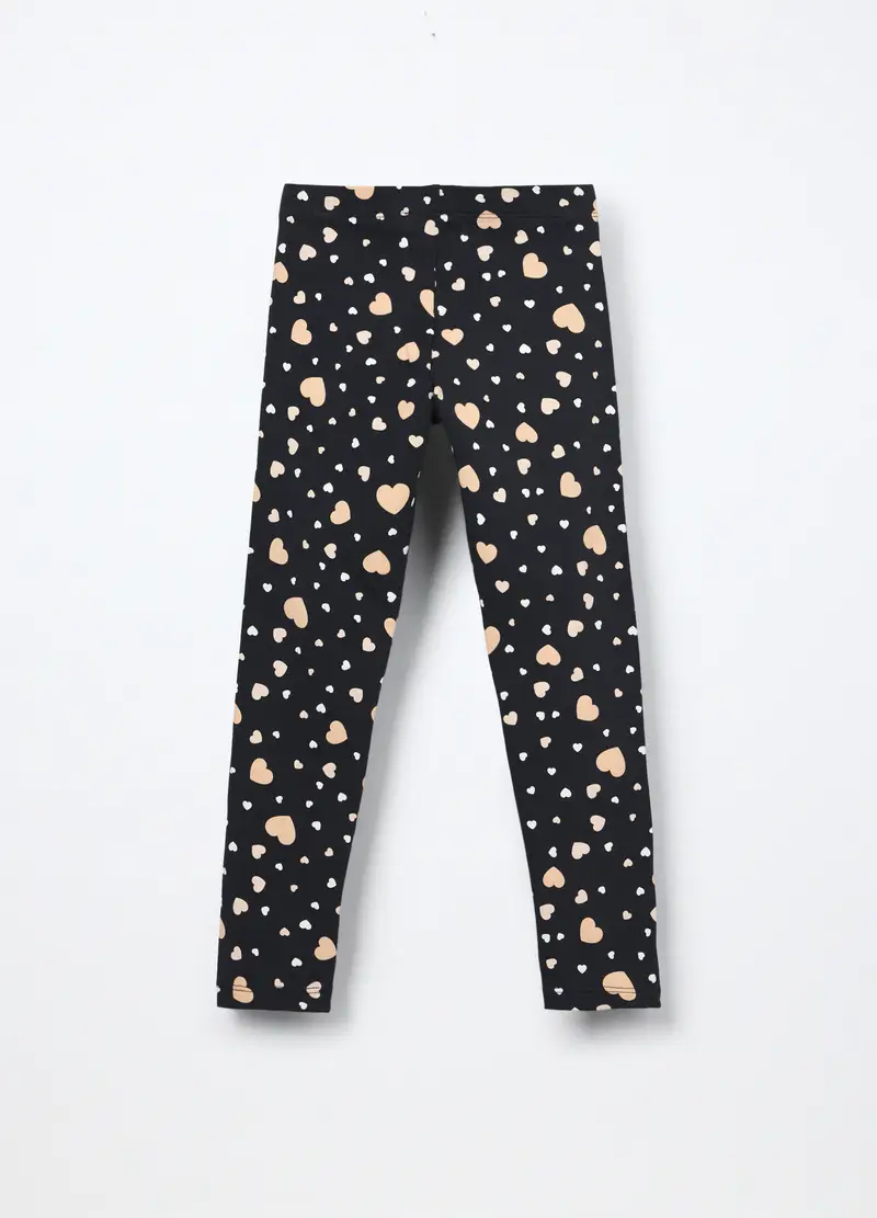 Blukids Leggings Bambina Nero 4306539 miniatura 2