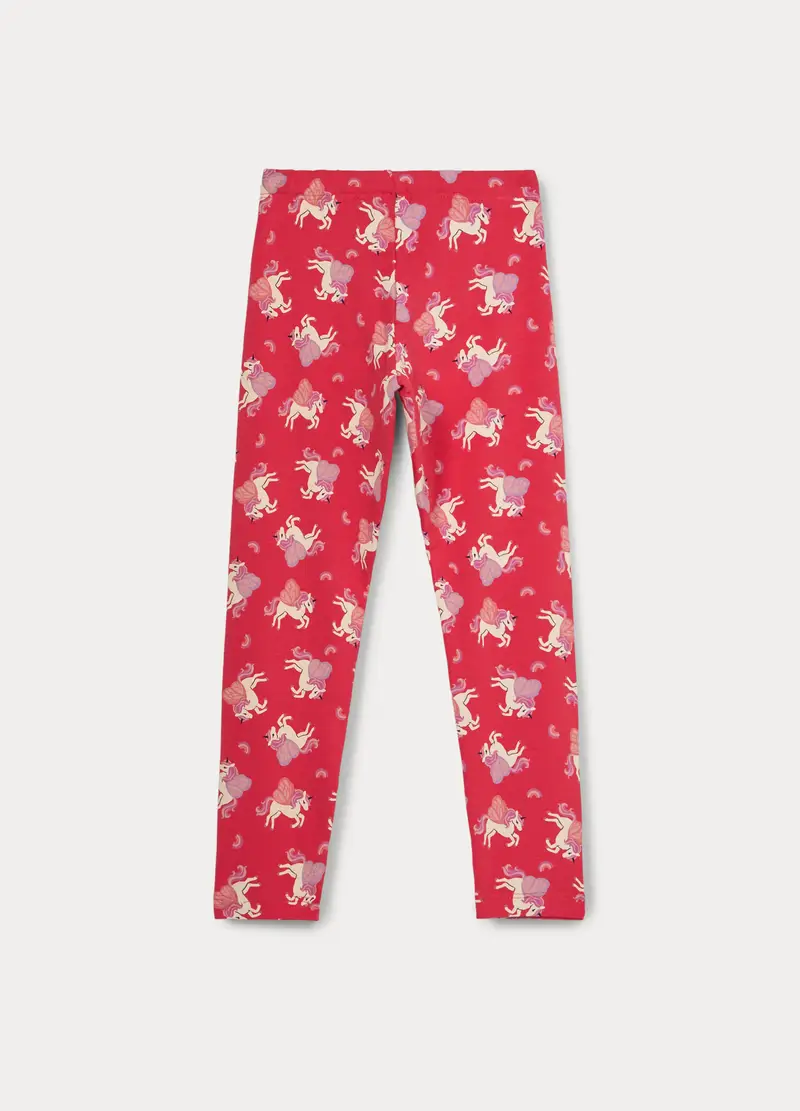 Blukids Leggings Bambina Rosa 4221148 miniatura 2