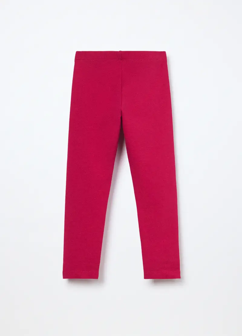 Blukids Leggings Bambina Rosso 4252271 miniatura 2