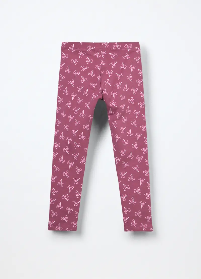 Blukids Leggings Bambina Viola 4252583 miniatura 2