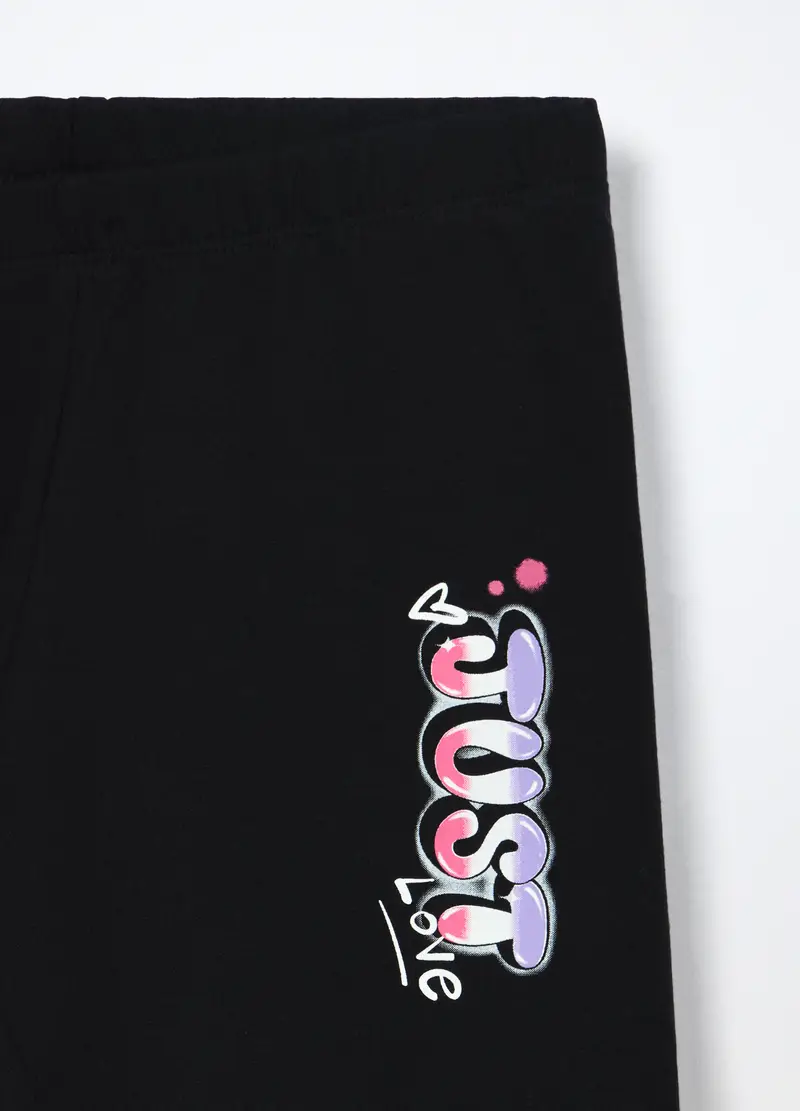 Blukids Leggings Ragazza Nero 982376 miniatura 2