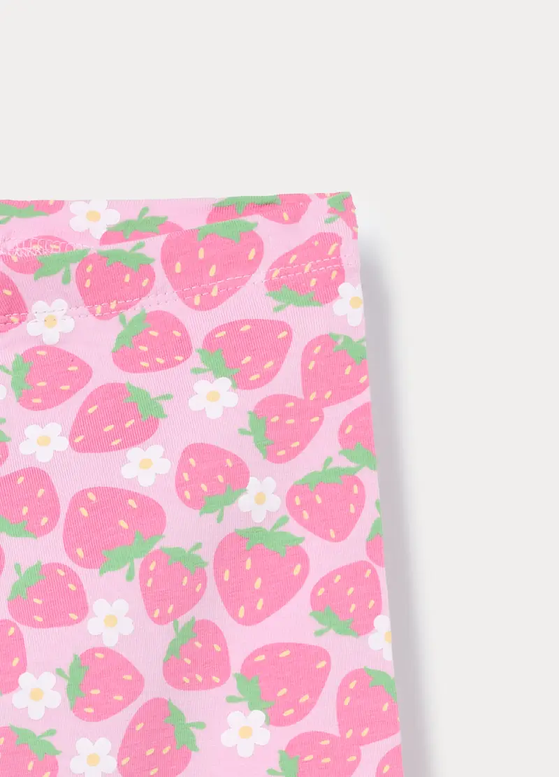 Blukids Leggings Bambina Rosa 4222327 miniatura 3