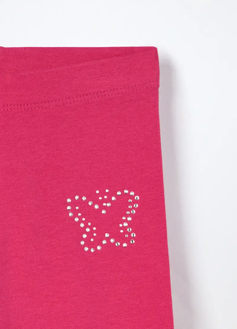 Blukids Leggings Bambina Rosa 2474845 miniatura 3