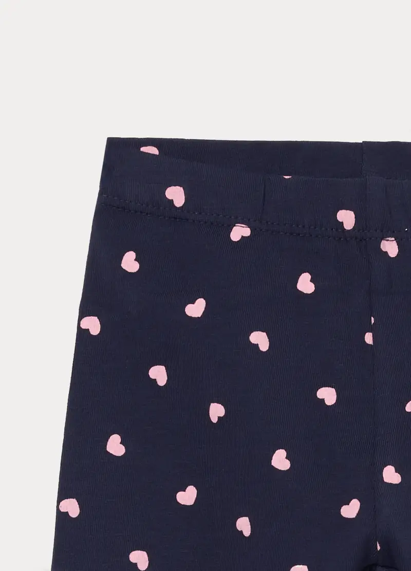 Blukids Leggings Bambina Blu 4222614 miniatura 3