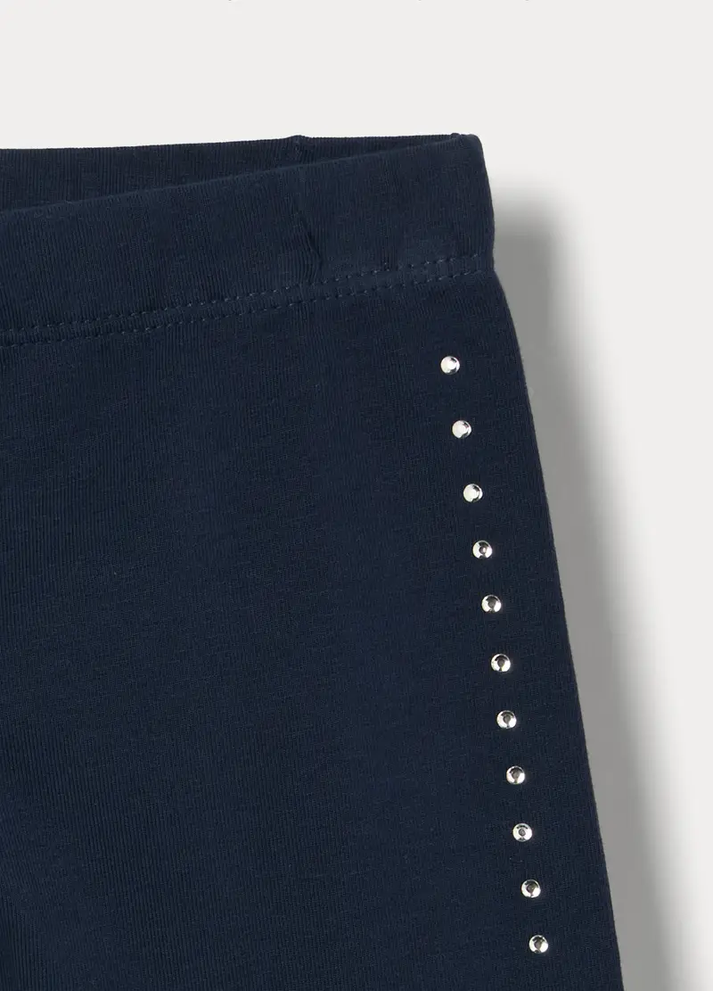 Blukids Leggings Bambina Blu 4222351 miniatura 3