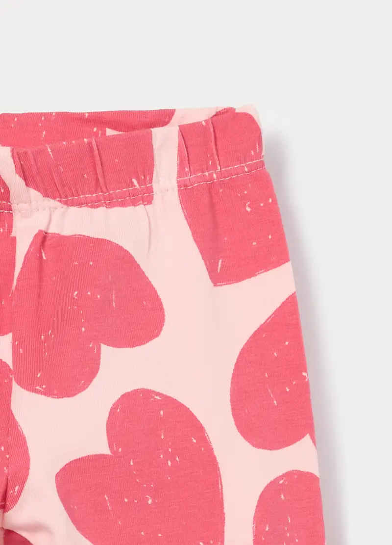 Blukids Leggings Bambina Rosa 4222615 miniatura 3