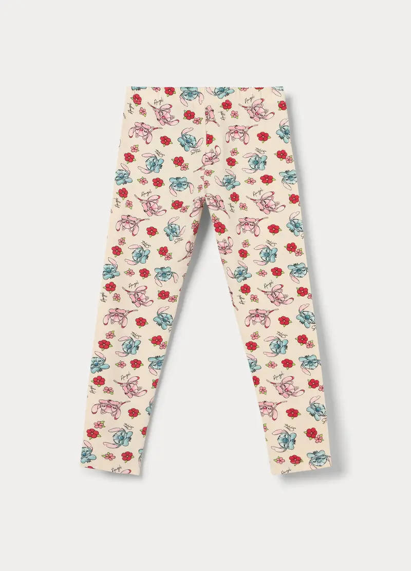 Blukids Leggings Bambina Bianco 4223123 miniatura 2