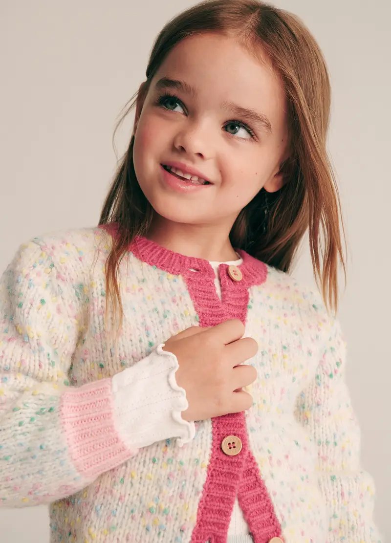 Maglia Bianca A Maniche Lunghe Per Neonata, Bianco sporco