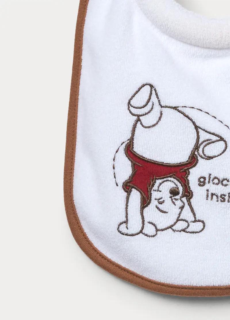 Pack 2 Bavaglini Disney In Spugna Neonato, Bianco/Marrone, U miniatura 2