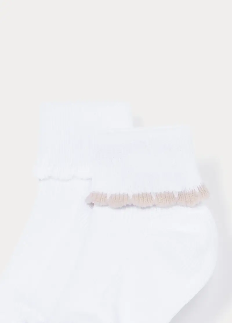 Blukids Calze Neonato Bianco 4320468 miniatura 3