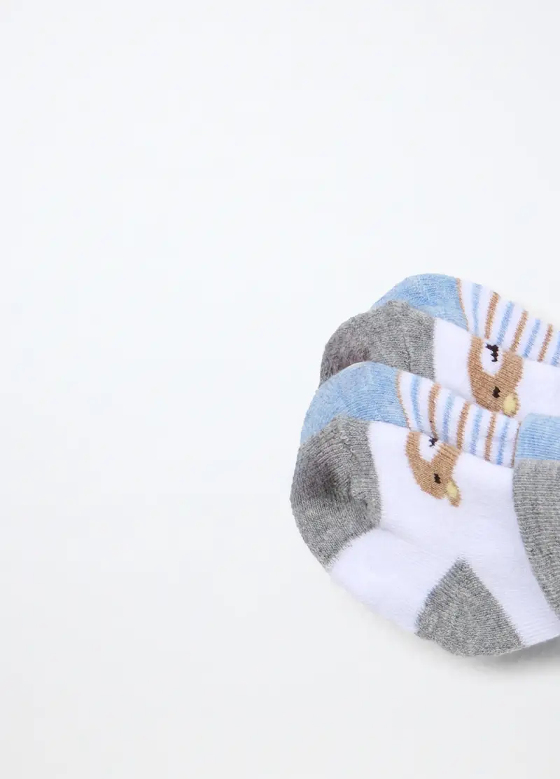 Blukids Calze Neonato Blu 2869059 miniatura 3