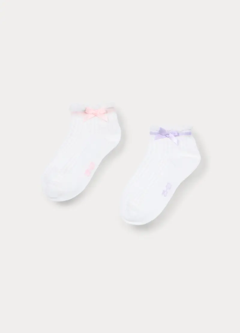 Blukids Calze Bambina Bianco 4302595 miniatura 2