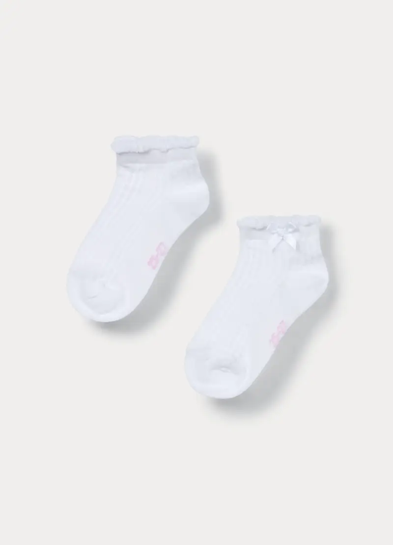 Blukids Calze Bambina Bianco 4302596 miniatura 2