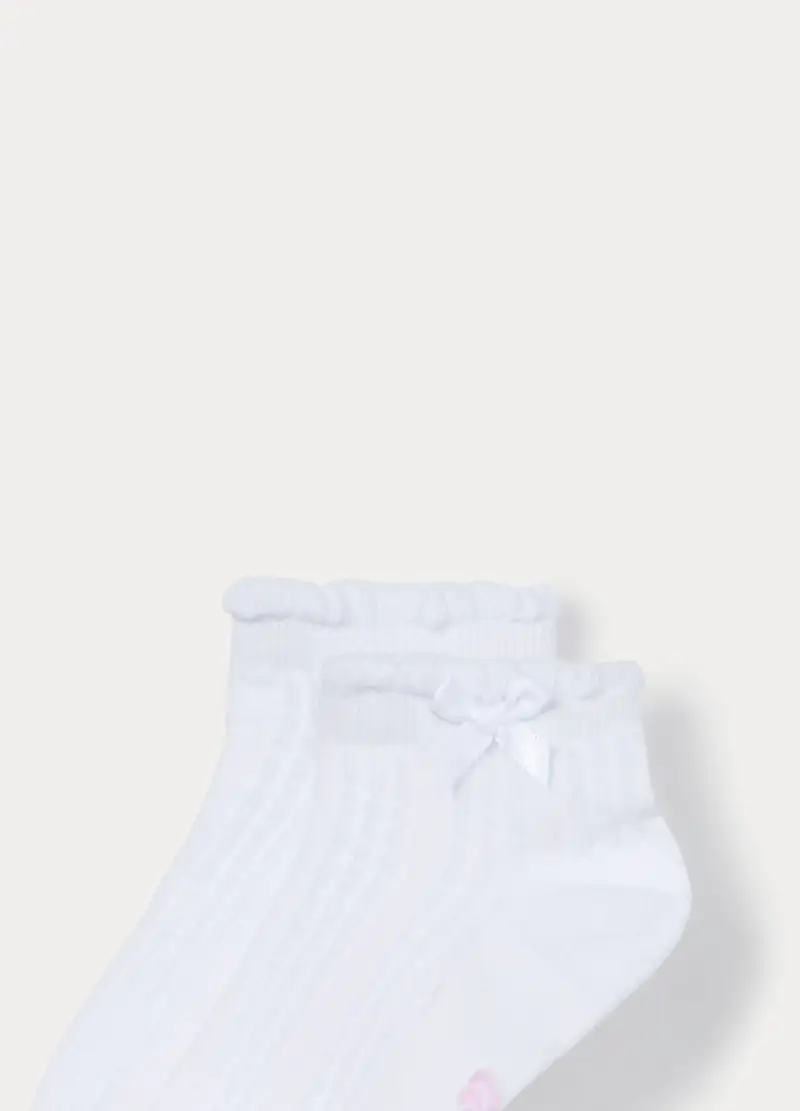 Blukids Calze Bambina Bianco 4302812 miniatura 3