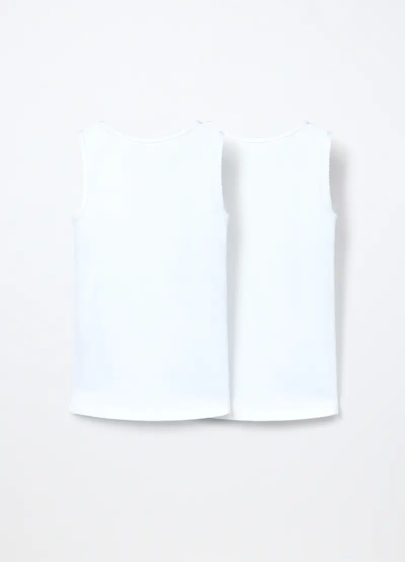 Blukids Canotte Bambina Bianco 2473864 miniatura 2