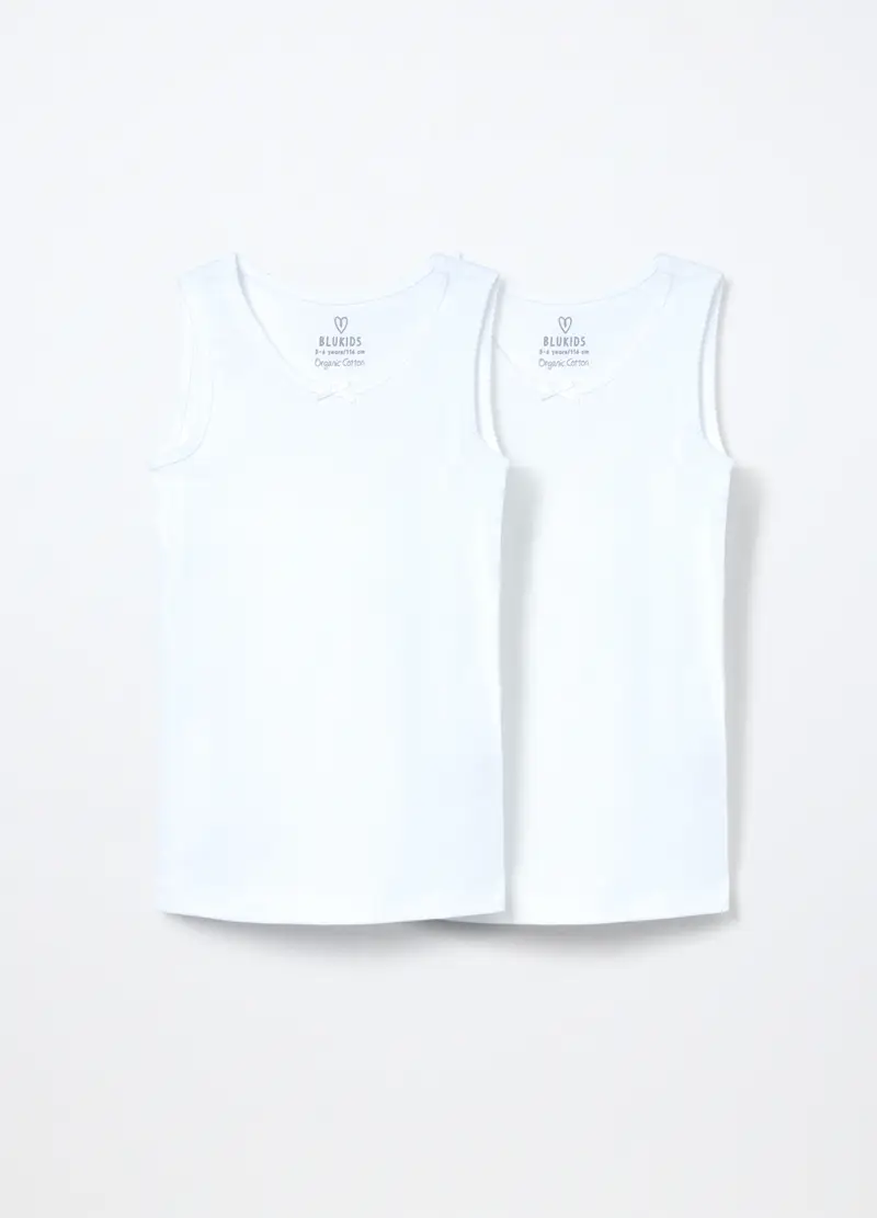 Blukids Canotte Bambina Bianco 2474488