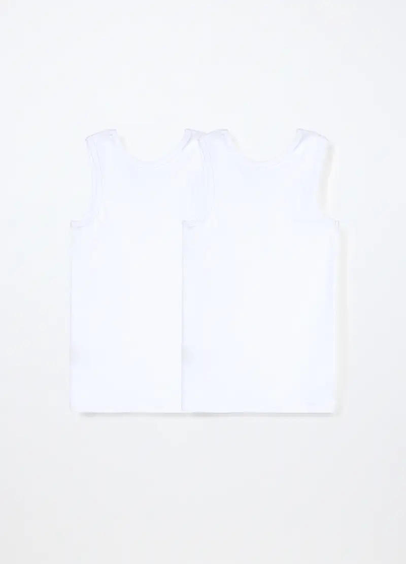 Blukids Canotte Bambino Bianco 3983691 miniatura 2