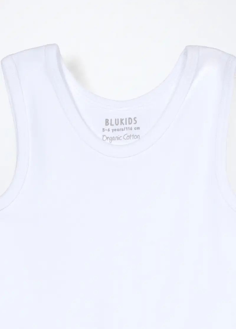 Blukids Canotte Bambino Bianco 3984406 miniatura 3