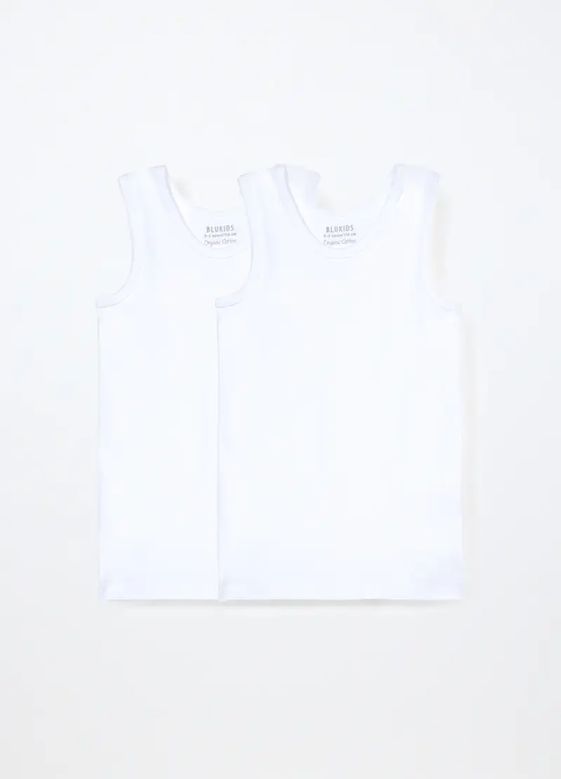 Blukids Canotte Bambino Bianco 3984406