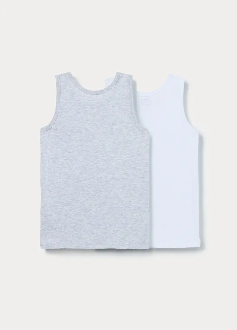 Blukids Canotte Bambino Bianco 4221996 miniatura 2