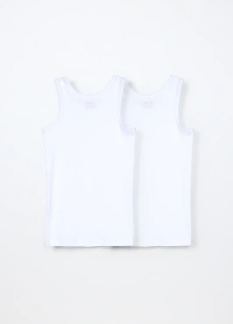 Blukids Canotte Bambino Bianco 3984408 miniatura 2