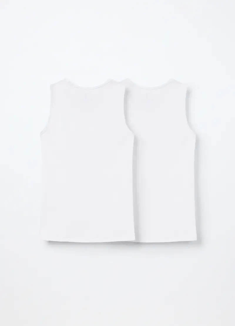 Blukids Canotte Bambina Bianco 2473986 miniatura 2