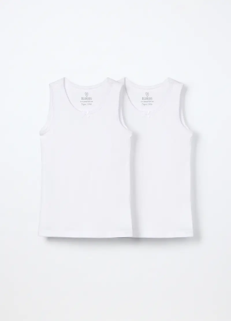 Blukids Canotte Bambina Bianco 2474690