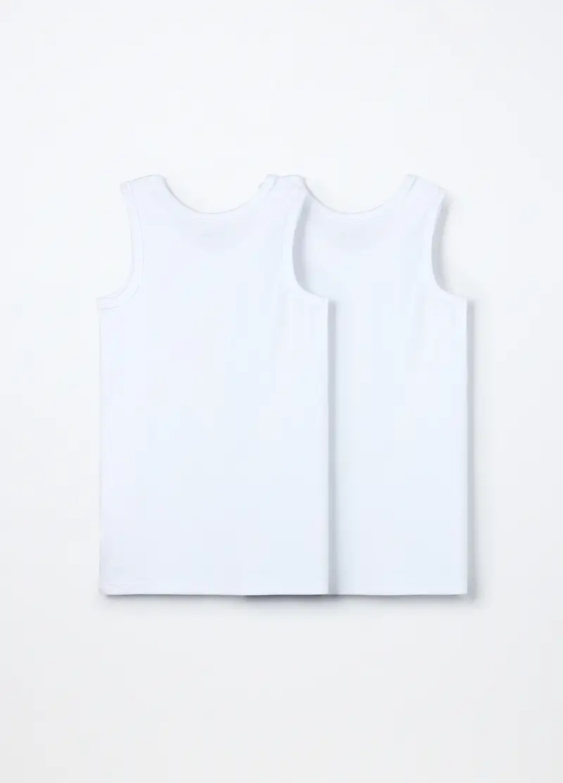 Blukids Canotte Bambino Bianco 3106094 miniatura 2