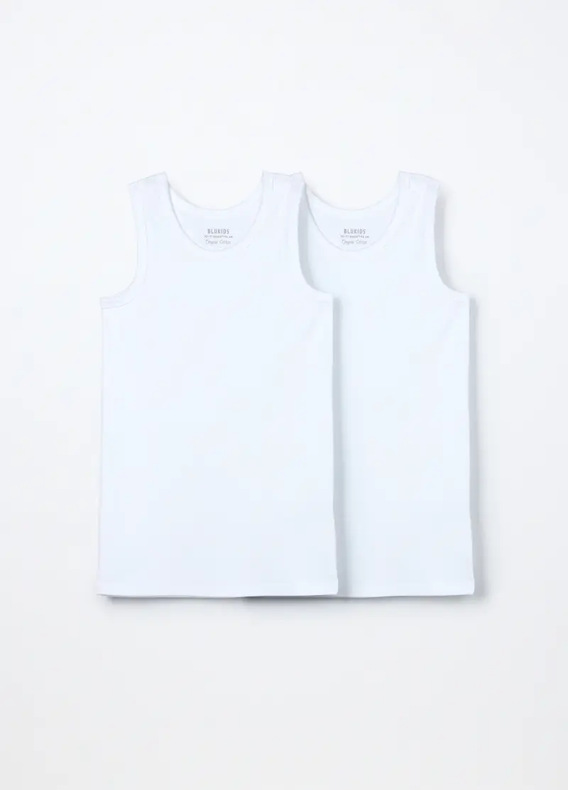 Blukids Canotte Ragazzo Bianco 3106468