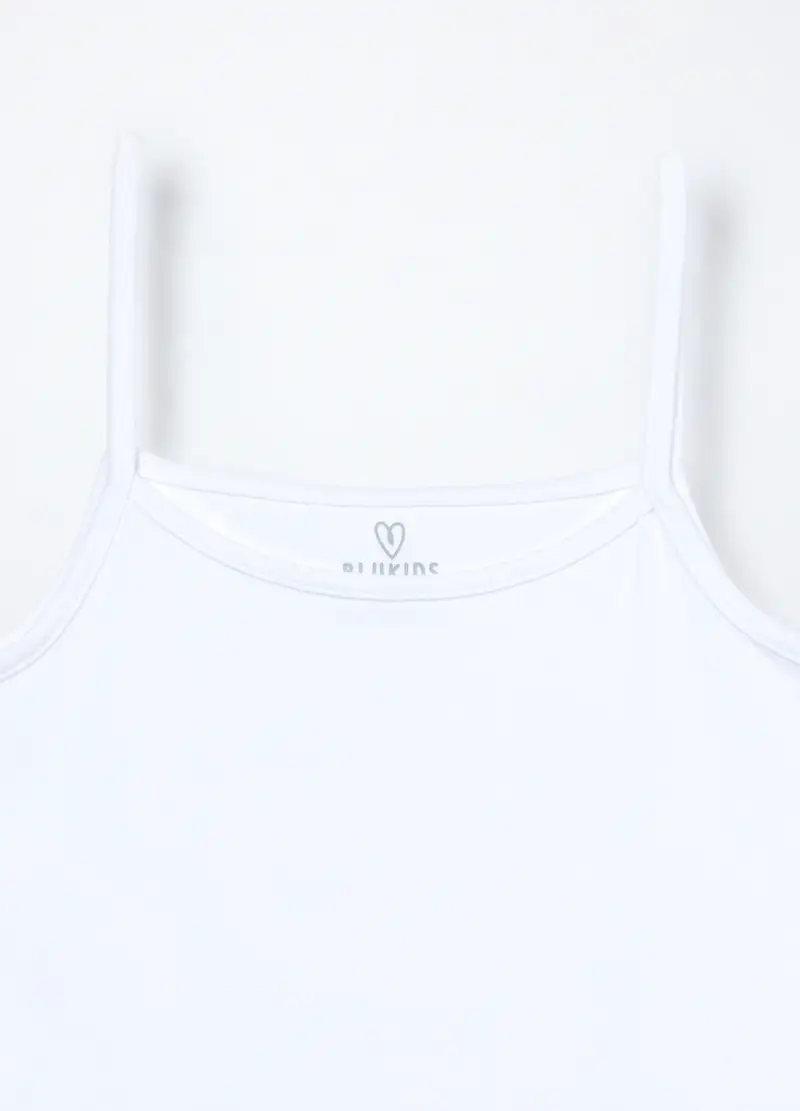 Blukids Canotte Bambina Bianco 2784588 miniatura 3