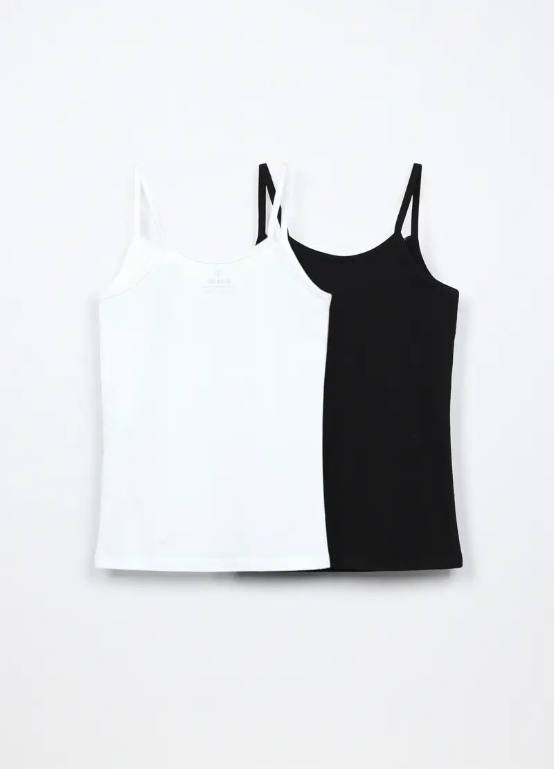 Blukids Canotte Ragazza Bianco 2783801 miniatura 2