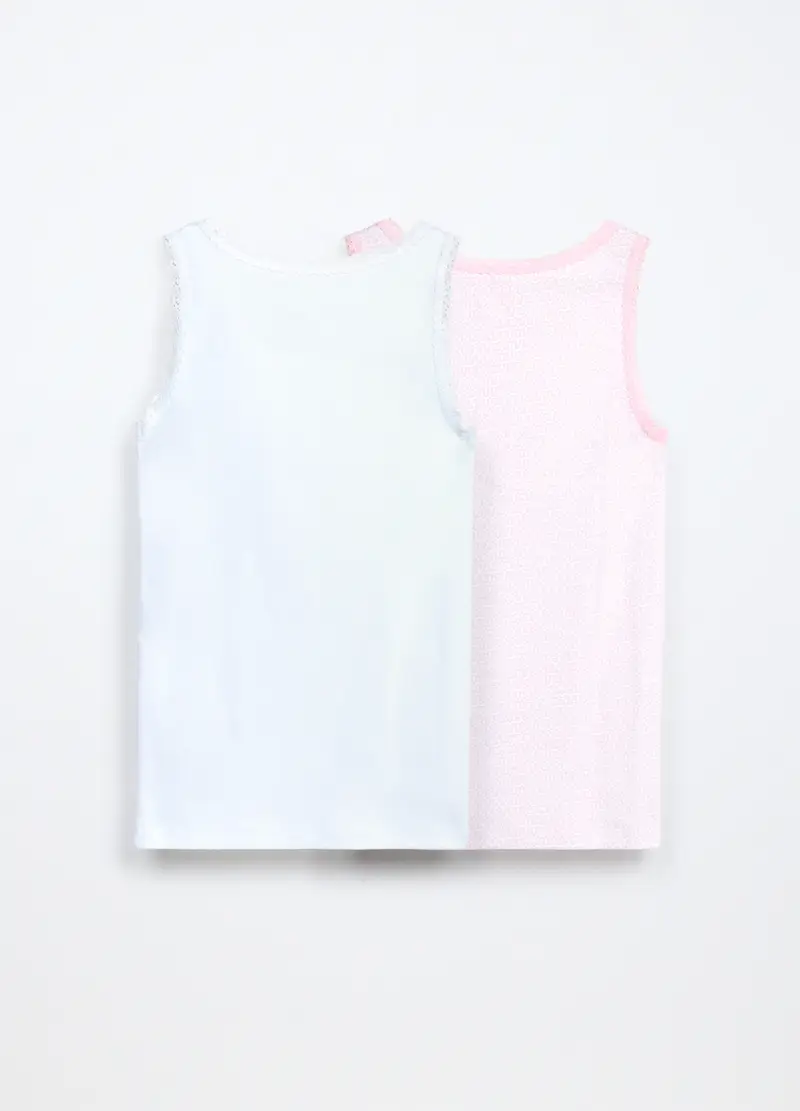 Blukids Canotte Bambina Bianco 2474917 miniatura 2