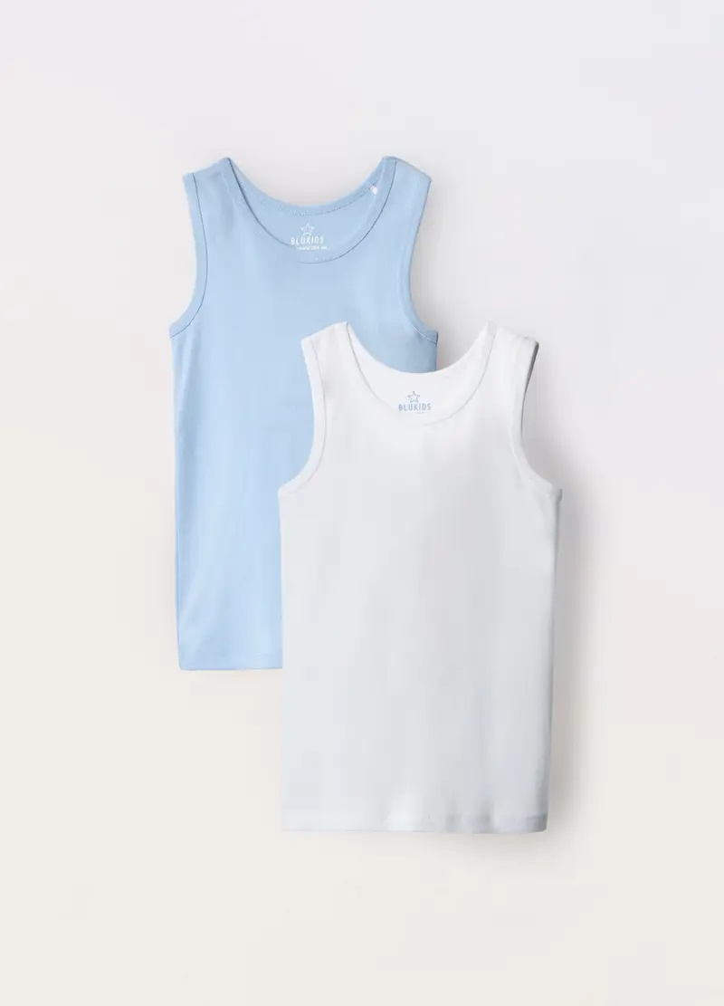 Blukids Canotte Bambino Bianco 965659