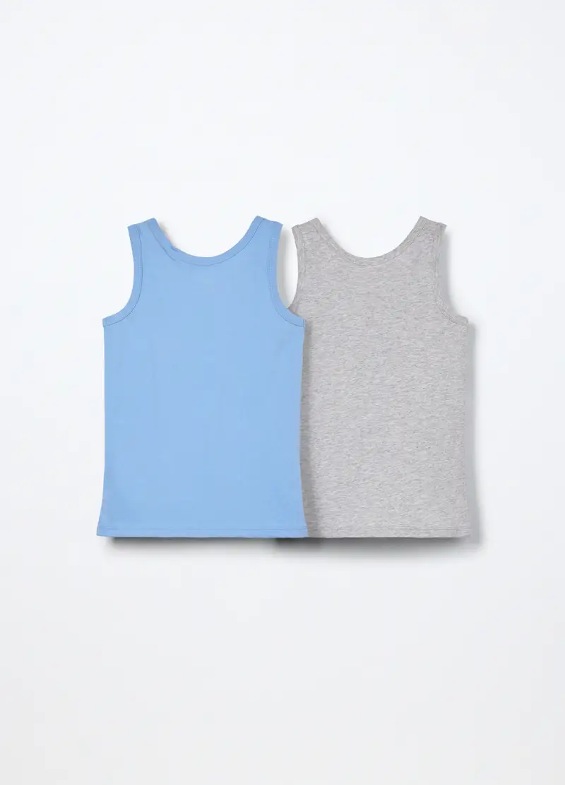 Blukids Canotte Bambino Grigio 2763018 miniatura 2