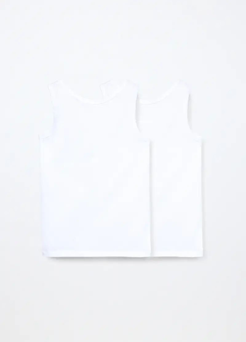 Blukids Canotte Bambino Bianco 4255143 miniatura 2