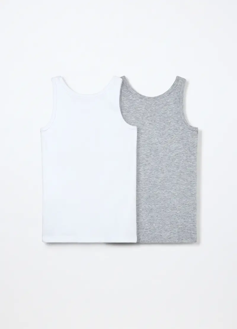 Blukids Canotte Bambino Grigio 2772003 miniatura 2