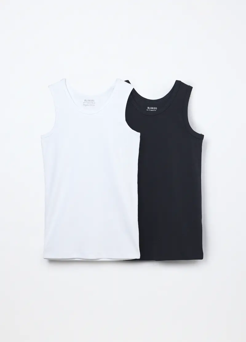 Blukids Canotte Bambino Bianco 2783566