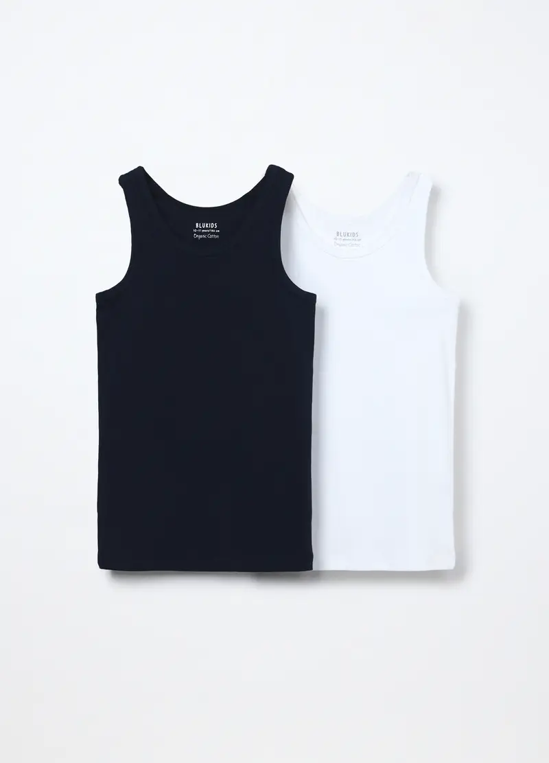 Blukids Canotte Ragazzo Blu 2783530