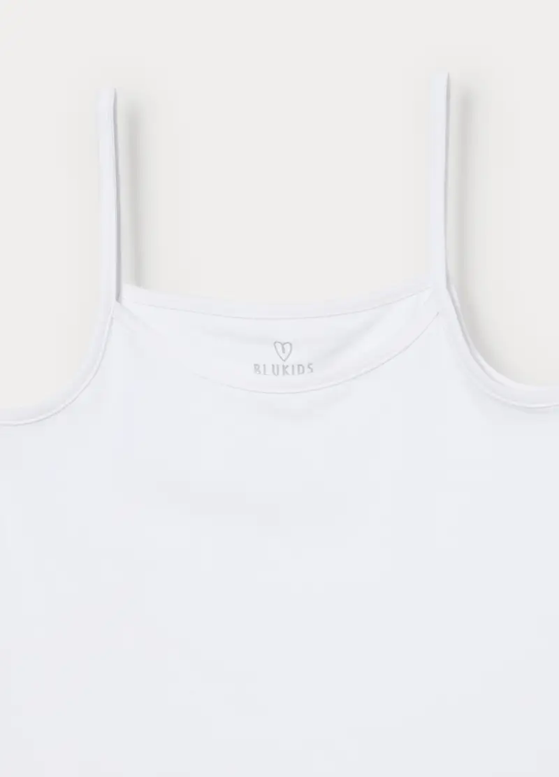 Blukids Canotte Bambina Bianco 4222365 miniatura 3