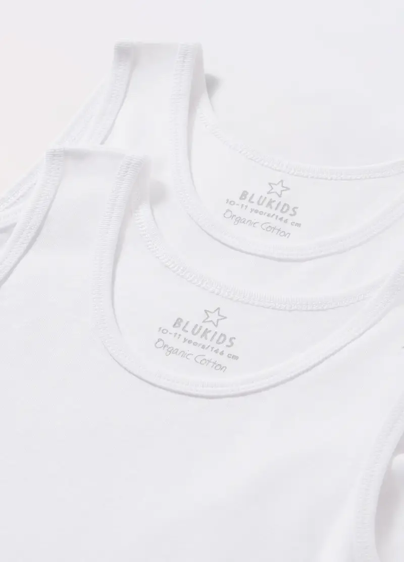 Blukids Canotte Bambino Bianco 2784331 miniatura 2