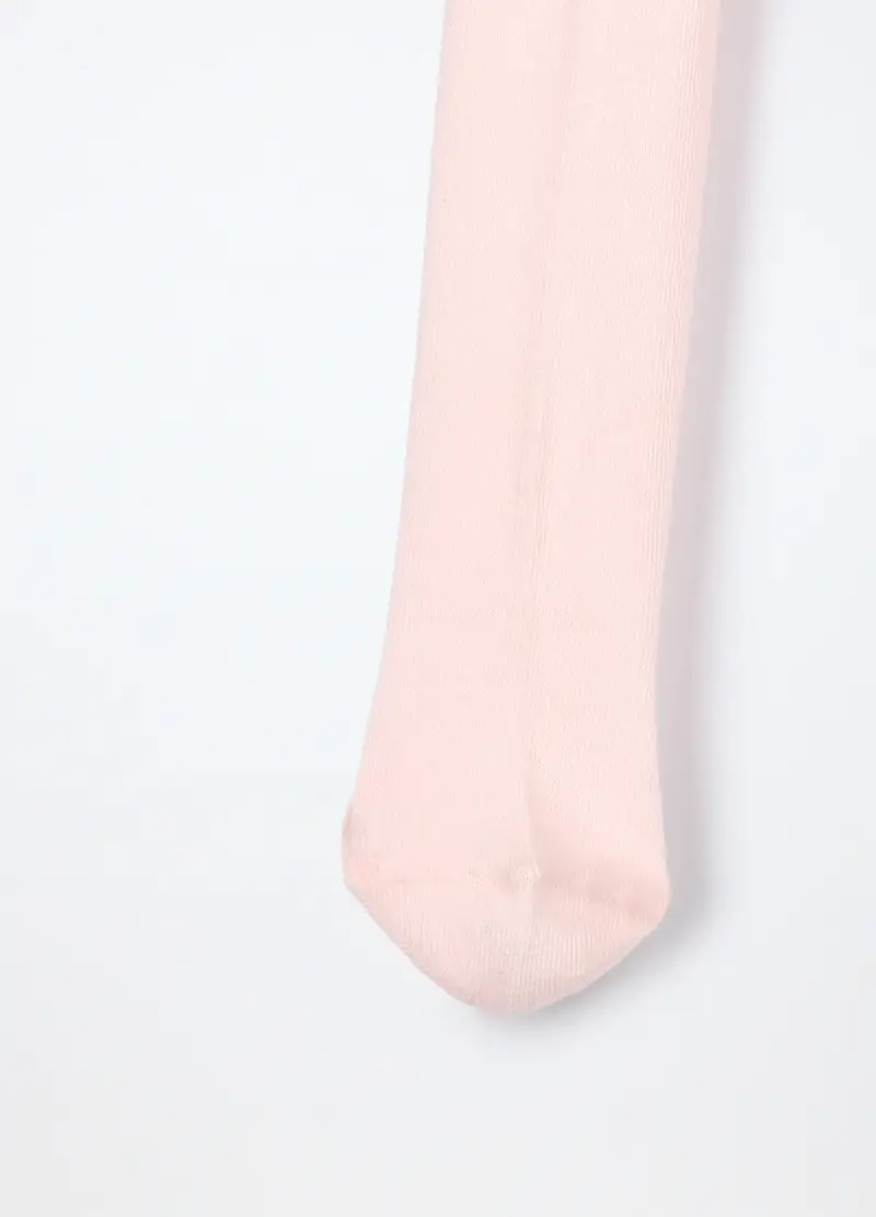 Pack 2 Collant Misto Viscosa Neonata, Rosa chiaro miniatura 3