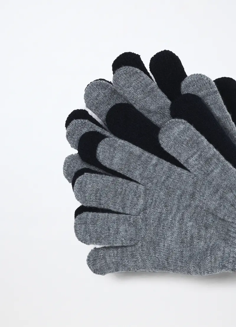 Blukids Guanti Bambino Grigio 3756037 miniatura 3