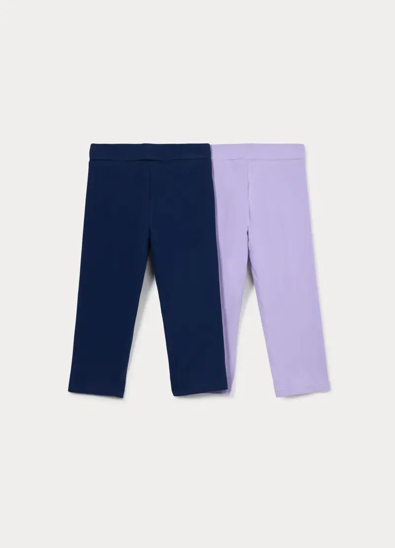 Blukids Leggings Bambina Blu 4350274 miniatura 2