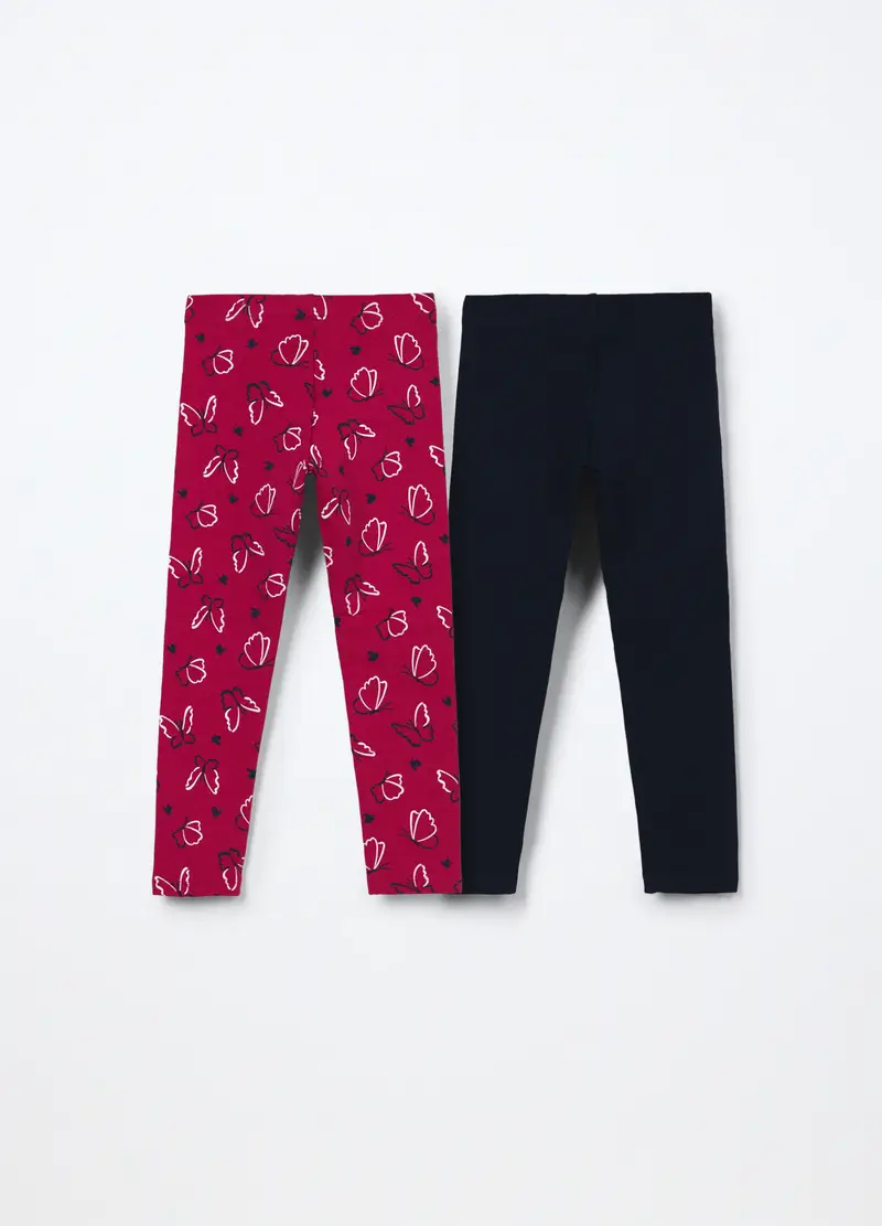 Blukids Leggings Bambina Blu 3755936 miniatura 2