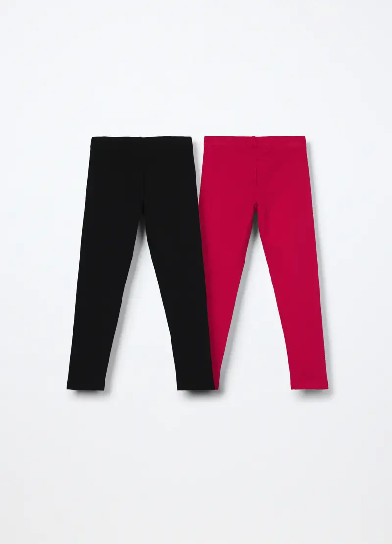 Blukids Leggings Bambina Nero 3755939 miniatura 2
