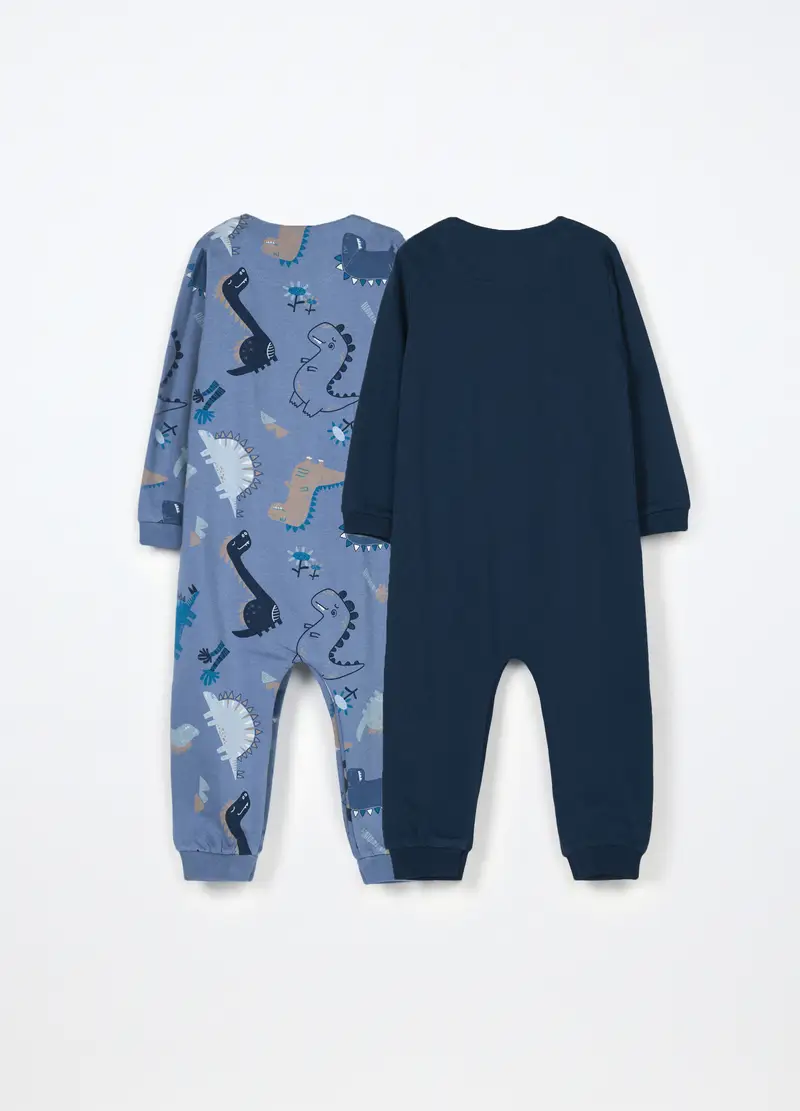 Blukids Pigiami Neonato Blu 4251726 miniatura 2