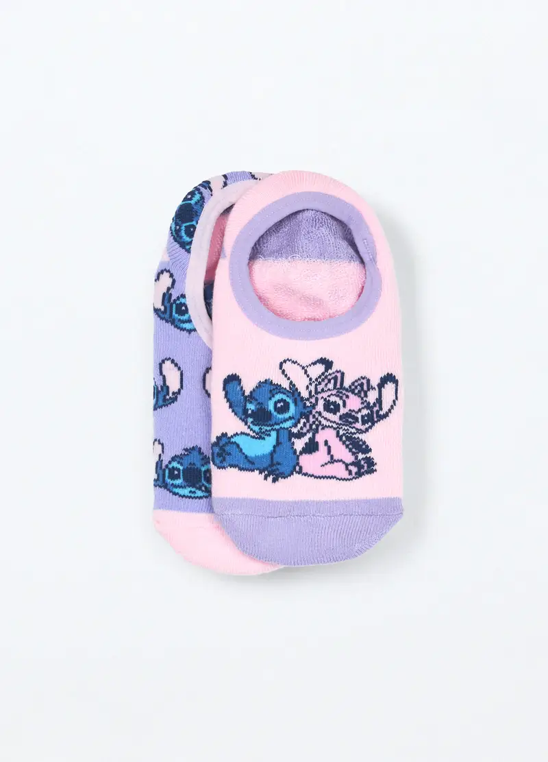 Pack 2 Scarpine Antiscivolo In Spugna Bambina, Azzurro cielo miniatura 2