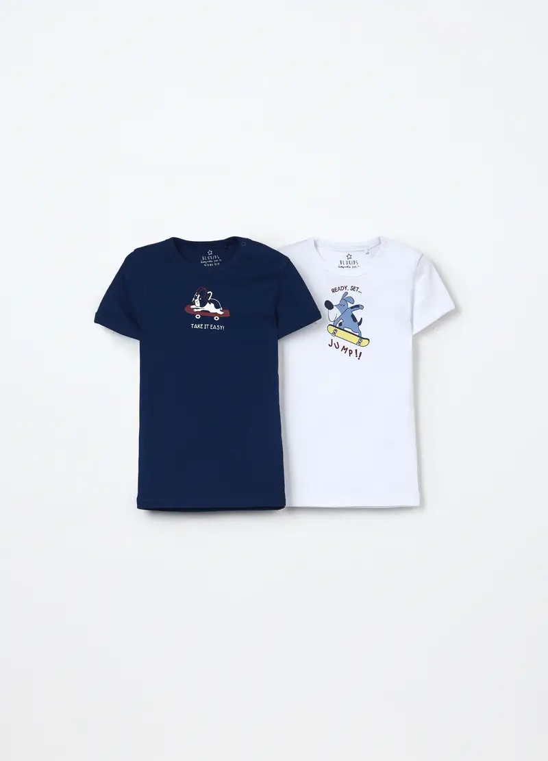 Blukids T-shirt Neonato Blu 2347478