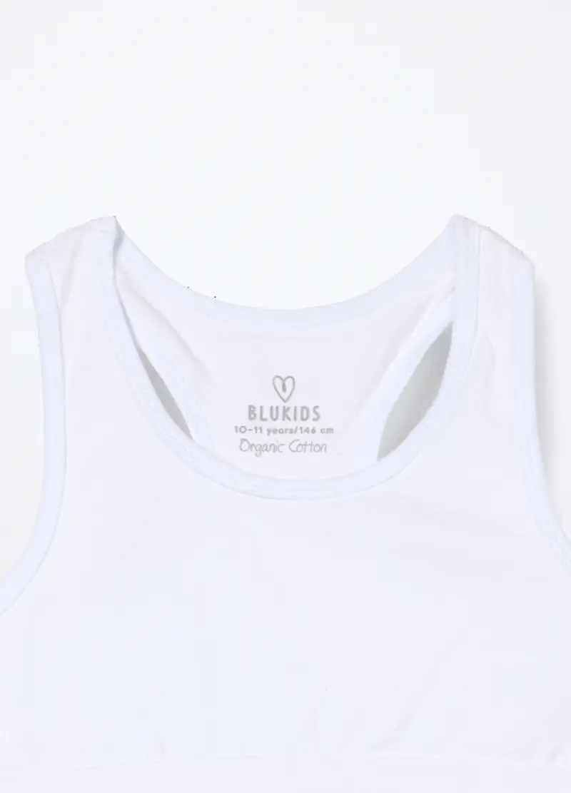 Blukids Top Ragazza Bianco 2784508 miniatura 3