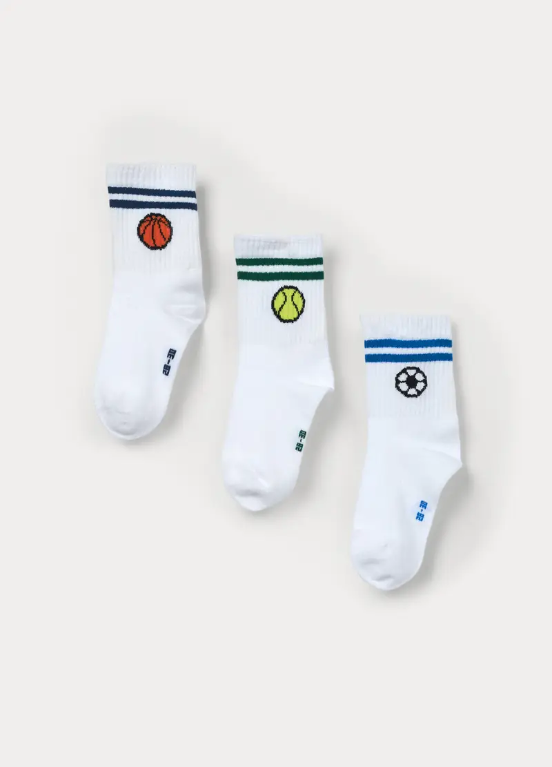 Blukids Calze Bambino Bianco 4222676 miniatura 2